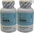 【2 Pack】 NMN 500mg Capsules – Nicotinamide Mononucleotide Supplement, 30 Servings, High-Purity Formula for Energy, Focus, Sleep & Healthy Aging – Non-GMO, Gluten-Free, 3rd Party Tested