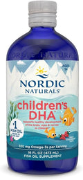 Nordic Naturals Children’s DHA, Strawberry - 16 oz for Kids - 530 mg Omega-3 with EPA & DHA - Brain Development & Function - Non-GMO - 192 Servings (Pack of 2)