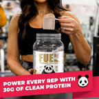 Underground Bio Labs Panda Fuel Premium Protein Whey,Hydrolyzed Collagen,Casein,Probiotics, Enzymes, Keto Friendly,Time Release, 25 Servings (2.5 Pound, Cinnamon Toast)