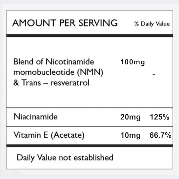 Dermapure NMN+ Supplement 4-in-1 – Support Youthful Skin, Longevity Anti-Aging, Reduces Fine Lines & Wrinkles, Supports NAD+ Levels, GMP Certified & FDA Registered – 60 Capsules (1 Pack)