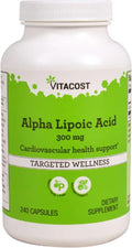 Vitacost Alpha Lipoic Acid - 300 mg - 240 Capsules