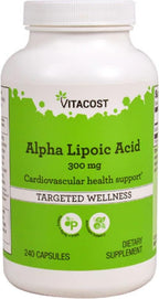 Vitacost Alpha Lipoic Acid - 300 mg - 240 Capsules