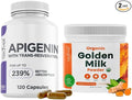 The Sleep Like A Baby Bundle with Golden Milk and Apigenin - Vegan Friendly, Non-GMO