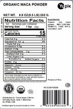 Yupik Organic Yellow Maca Powder, 8.8 oz, USDA Certified, Gluten-Free, Raw, Vegan, Kosher, Non-GMO, Nutty & Earthy Superfood for Smoothies & Baking