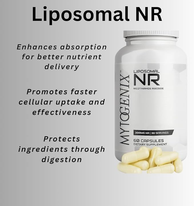 NR Capsules - Nicotinamide Riboside – 300mg High Purity Formula – Cellular Energy & Healthy Aging Support – 60 Veggie Capsules