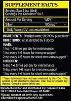 32 oz Total, Silver Doc Silver Hydrosol Mineral Supplement, Natural Alternative and Immune Support, Positively Charged 99% Bio-Available Colloidal Molecules Seek Out Unwanted Visitors