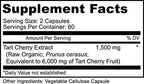 PURELY beneficial Tart Cherry Capsules 1500 mg, Extra Strength Montmorency Tart Cherry Extract, Uric Acid Flush for Joint Comfort, Antioxidant & Immune Support, Non-GMO, Gluten Free, 120 Count