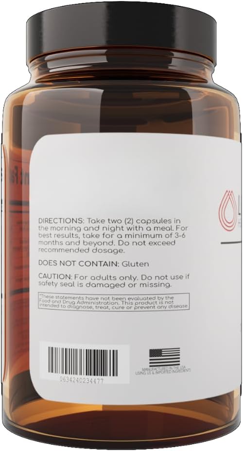 Natural Testosterone Supplement for Men - KSM-66 Ashwagandha, LJ100 Tongkat Ali, PrimaVie Shilajit, Royal Jelly, GG-Gold - Energy, Stamina, & Muscle Support Supplement - 120 Capsules