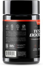 Snap Supplements Testosterone Booster for Men - Promotes Muscle Growth, Booster for Men, Enhancing Natural Energy, Stamina and Strength, 60 Capsules
