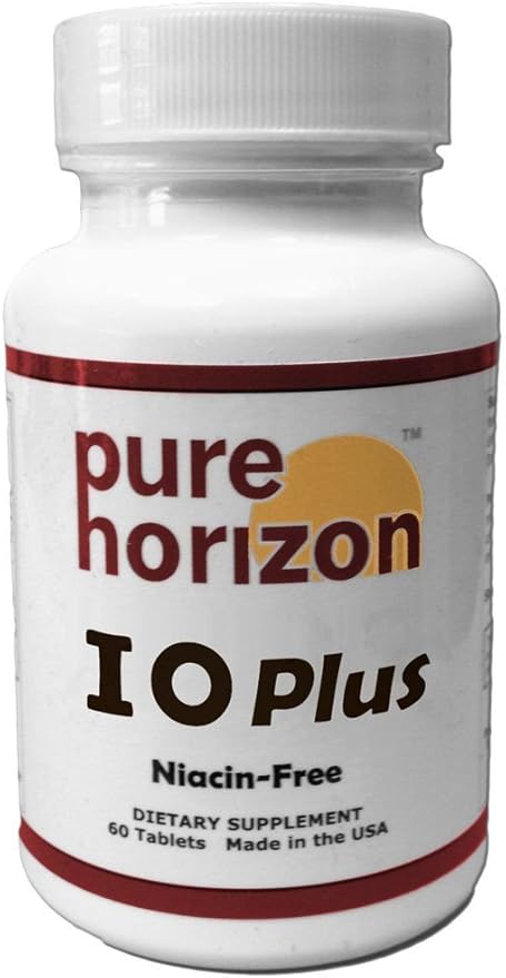 IOPlus by Pure Horizon Niacin-Free Iodine Supplement