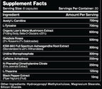 Leviathan Zenith | L-Tyrosine, Acetyl L-Carnitine, Uridine, KSM-66 Ashwagandha, L-Theanine for Men and Women