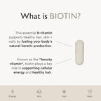 Alaya Biotin 10,000 mcg for Healthy Hair, Skin and Nails, Non GMO, Vegan, 90 Capsules