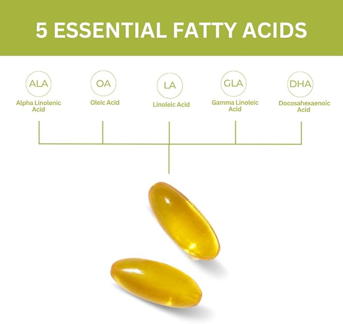 Youngevity Ultimate EFA - Organic Source of Essential Fatty Acids | Omega 3, 6, & 9 | Made from Borage, Flax & Fish Oil | 180 Count (Pack of 4)