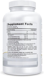 Nordic Naturals ProEPA, Lemon - 180 Soft Gels - 1210 mg Omega-3 - High-Intensity EPA Formula for Healthy Mood, Heart Health & Cellular Function - Non-GMO - 90 Servings