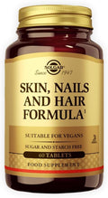 SOLGAR, Skin, Nails & Hair Tablets, 60 Count