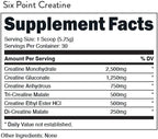 Bucked Up Six Point Creatine™ Six Types of Creatine - for Men and Women