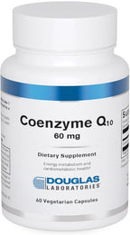 Douglas Laboratories Coenzyme Q-10 60mg | Antioxidant and Energy Support | 60 Capsules