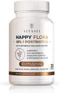 VITASEI Happy Flora - BPL1 Postbiotics - Gut and Metabolic Balance Support
