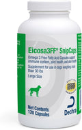 Eicosa3FF SnipCaps Omega 3 Free Fatty Acid Capsules for Dogs - Large, 120 ct