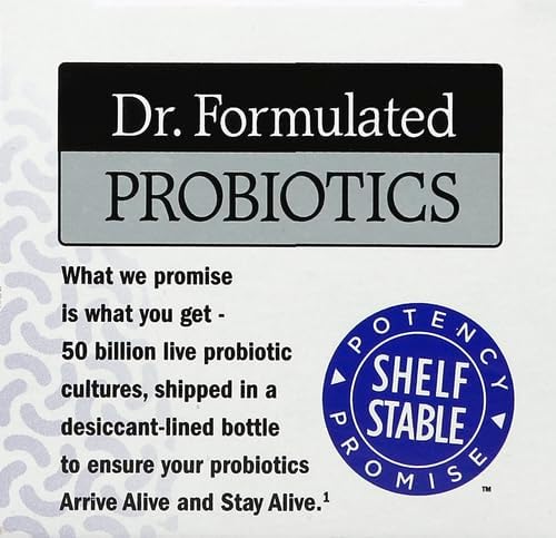 Garden of Life Probiotics for Men,Dr Formulated 50 Billion CFU 15 Probiotics for Digestive Health+Organic Prebiotic Fiber,Colon & Immune Support,Daily Gas Relief,Shelf Stable, 30 Capsules (Pack of 6)