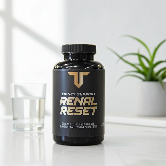 Troponin Nutrition Renal Reset Kidney Support Organic Astragalus Powder Grape Seed Extract, Ginger Extract
