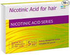 NICOTINIC ACID FOR HAIR 10 ampules x 5ml (VITAMIN B3/NIACIN)/ STRENGTHENING THE HAIR QUALITY/HAIR GROWTH!