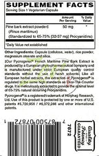 Zen Supplements Pycnogenol 50mg - Standardized French Maritime Pine Bark Extract for Antioxidant & Inflammation Support - Non-GMO, Gluten & Soy Free 60-Vegcaps
