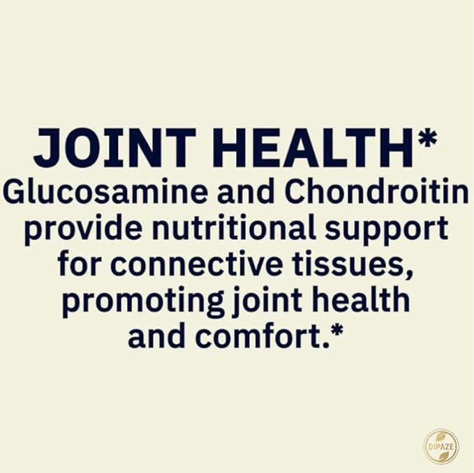 Spring Valley Glucosamine Chondroitin Dietary Supplement Tablets, Triple Strength Formula, 340 Count + Dipaze Gift (Container)