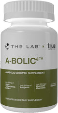 True Nutrition - A-Bolic4 Advanced Anabolic Boost Supplement | Support Healthy Anabolic Growth Naturally with Turkesterone, Apigenin, Quercefit™ Quercetin | 120 Capsules