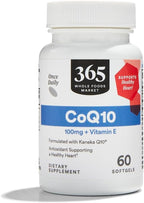 365 by Whole Foods Market, CoQ10 100mg, 60 Count