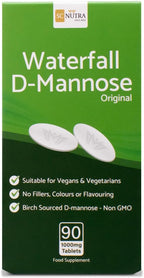 sc nutra Waterfall D-Mannose 1000mg Tablets - Value Pack 90 Tablets