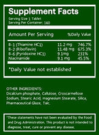 Na'trition Vitamin B Complex Tablets, 160 Tablets per Bottle