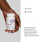 THORNE - Adaptogen & Adrenal Support Bundle - Natural Solutions for Coping with Stress - Rhodiola and Adrenal Cortex - 60 Servings