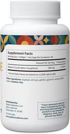 Pattern Wellness Vitamin E 400 IU – Supports Antioxidant, Immune & Cellular Health – 90 Softgels, 3rd Party Lab Tested