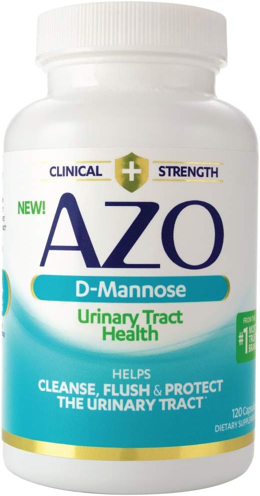 AZO Complete Feminine Balance Daily Probiotics for Women, Clinically Proven & D Mannose Urinary Tract Health, Cleanse, Flush & Protect The Urinary Tract