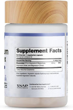 Snap Triple Magnesium Complex for Women & Men for Sleep & Muscle Support – 400mg, 3-in-1 Magnesium Supplement – Bisglycinate, Citrate & Oxide – Chelated for High-Absorption, 60 Vegetarian Capsules