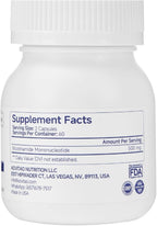 NMN Supplement 500mg Ultra Pure 99.8% | Stabilized Form | Supports NAD+ Production, Cellular Health & Healthy Aging | 60 Capsules