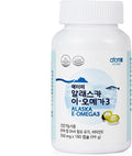 Alaska E-OMEGA3 550mg (180 Capsules) - High Purity EPA & DHA, Vitamin E Supplement, Sustainable Wild-Caught Fish Oil, Small Easy-to-Swallow Softgels, 3-Month Supply
