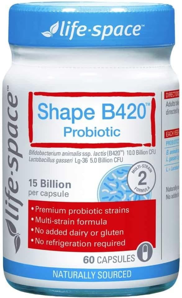 Life Space Shape B420 Probiotic 60 Capsules