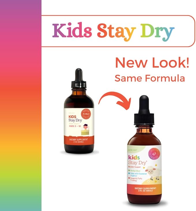 SPRIGS Kids Sleep Support Liquid, Melatonin Free Bedtime Drops for Children | Calming Herbal Blend with Passionflower, Lemon Balm & Chamomile | Natural Nighttime Relaxation Formula