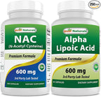 Best Naturals NAC 600 mg & Alpha Lipoic Acid 600 mg