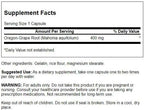 Swanson Full Spectrum Oregon-Grape Root 400 Milligrams 60 Capsules