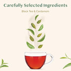 VAHDAM, Cardamom Chai Tea Loose Leaf (50 Cups,3.53 oz)  India's Traditional Cardamom Tea | Spiced Chai Tea | Brew Hot, Iced Or Chai Latte/Masala Chai | Whole Loose-Leaf, Vacuum Sealed