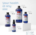 Silver Biotics Advanced Silver Technology, SilverSol Ag₄O₄ 10 PPM Immune Support | Bio-Hacking Immune Building Natural Support | 32 Fl Oz