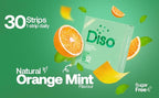 DISO - Vitamin B12 - Fast-Dissolving Oral Strips, for Tiredness and Fatigue, Orange Mint Flavor, Vegan, Sugar Free, Maximum Absorption, Gluten Free, Individually Wrapped, 30 Dissolvable Strips