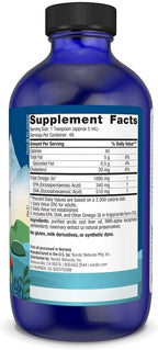 Nordic Naturals Arctic Cod Liver Oil, Unflavored - 8 oz - 1060 mg Total Omega-3s with EPA & DHA - Heart & Brain Health, Healthy Immunity, Overall Wellness - Non-GMO - 48 Servings