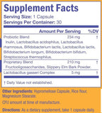 Bari Life Probiotic Supplement, Post-Op Bariatric Probiotics for Digestive Health, 30 Easy to Swallow Capsules, 15 Billion CFU
