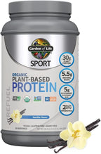 Garden of Life Organic Vegan Sport Protein Powder, Vanilla - Probiotics, BCAAs, 30g Plant Protein & Zinc Supplements 30mg High Potency Raw Zinc and Vitamin C Multimineral Supplement