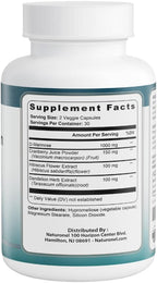 Lymph System Support (6 Pack) Natural Lymphatic Cleanse with D-Mannose, Cranberry, Hibiscus & Dandelion Extract | Non-GMO, Made in USA, GMP Certified - Lymphatic Drainage Supplements