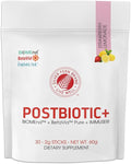 Silver Fern Brand Postbiotic+ Strawberry Lemonade Powder – Postbiotic Supplement with BIOMend™, BetaVia™, and Immuse® – Supports The Digestive System & Overall Wellness – 30 Stick Packs
